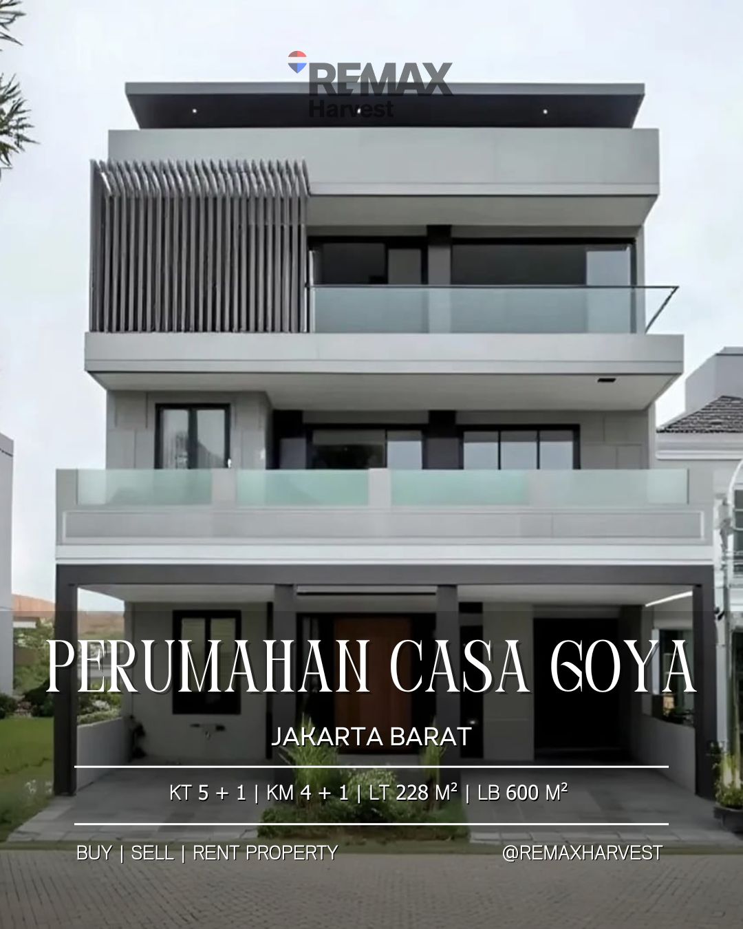 Rumah Mewah Perumahan Casa Goya Jakarta Barat